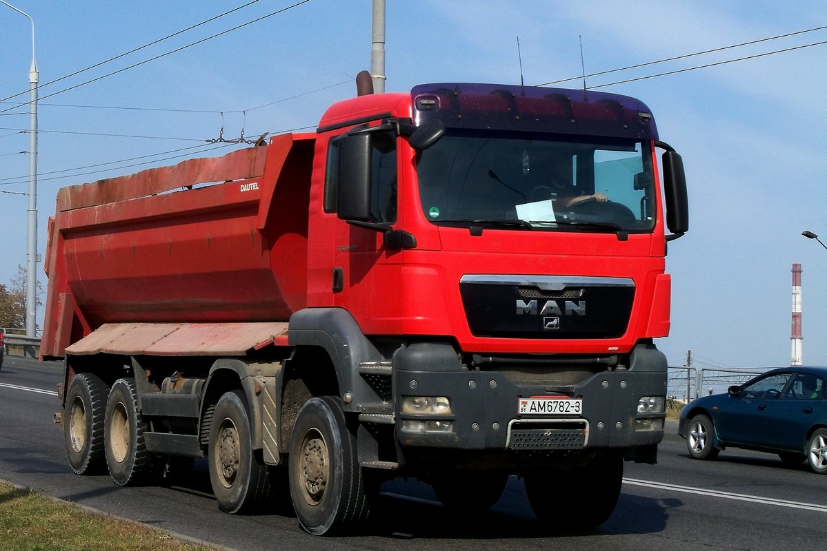 Гомельская область, № АМ 6782-3 — MAN TGS 35.400