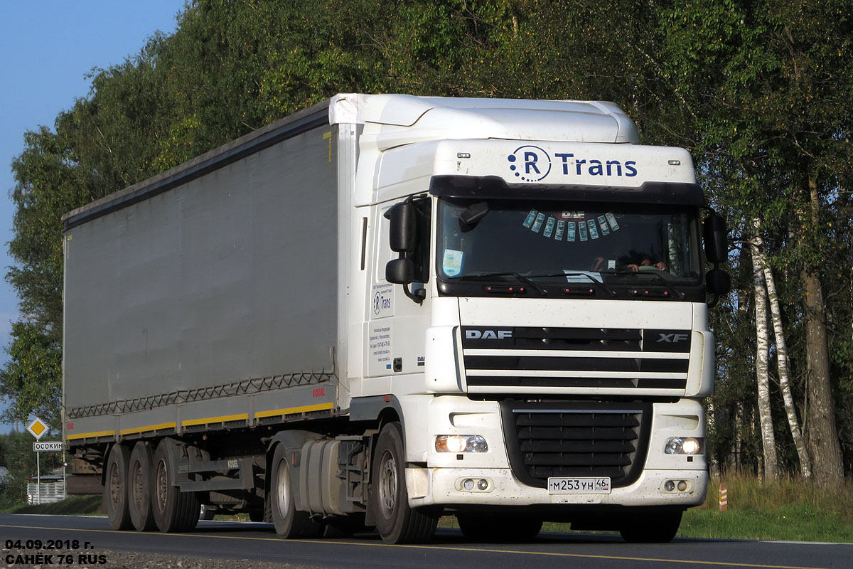 Курская область, № М 253 УН 46 — DAF XF105 FT