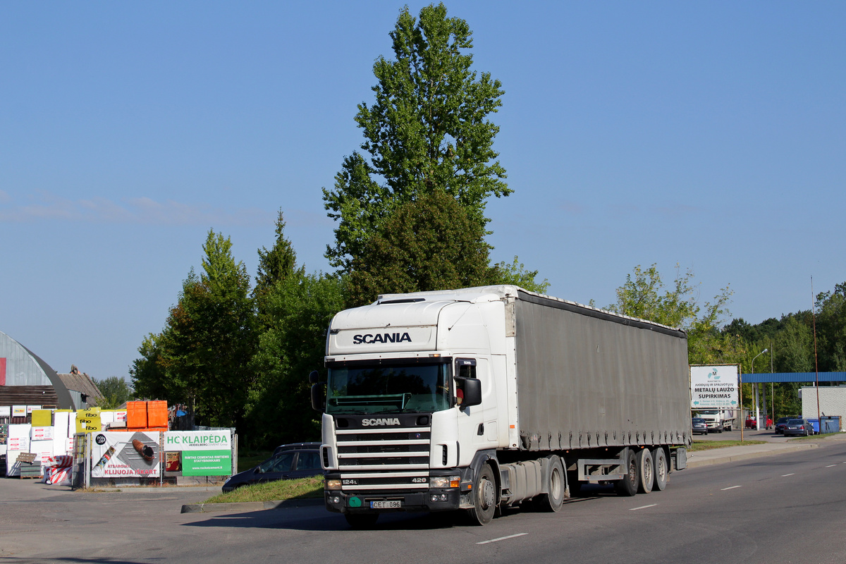 Литва, № CET 086 — Scania ('1996) R124L