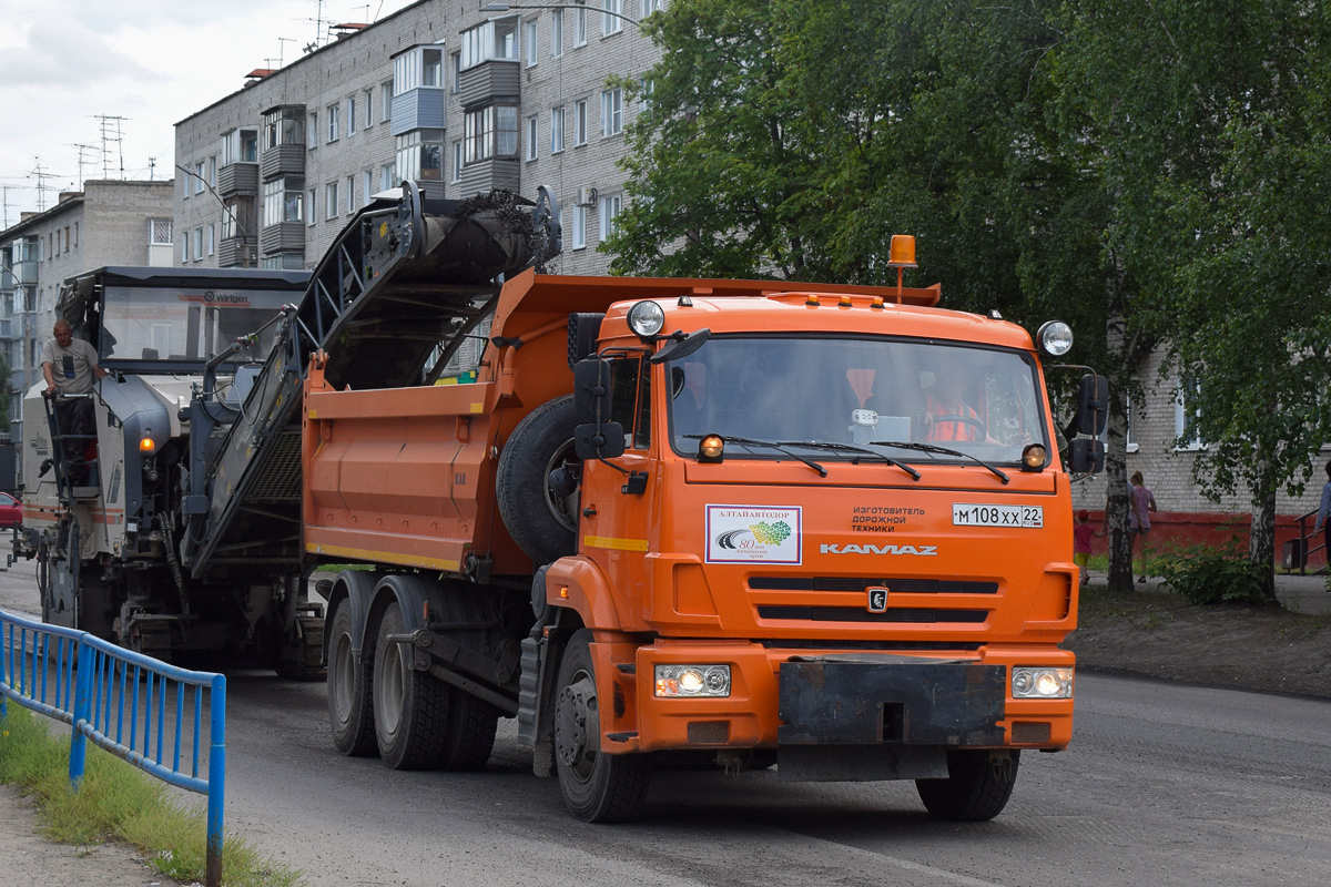 Алтайский край, № М 108 ХХ 22 — КамАЗ-65115-L4(19)