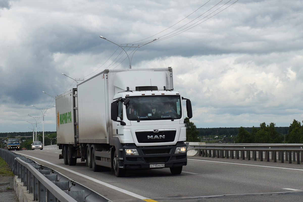 Алтайский край, № О 715 МН 40 — MAN TGS 28.400