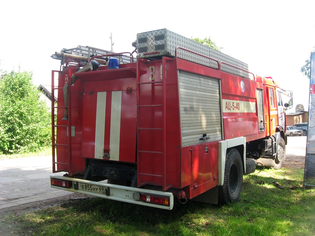 Тверская область, № Е 855 НУ 69 — КамАЗ-43253-A3(96)