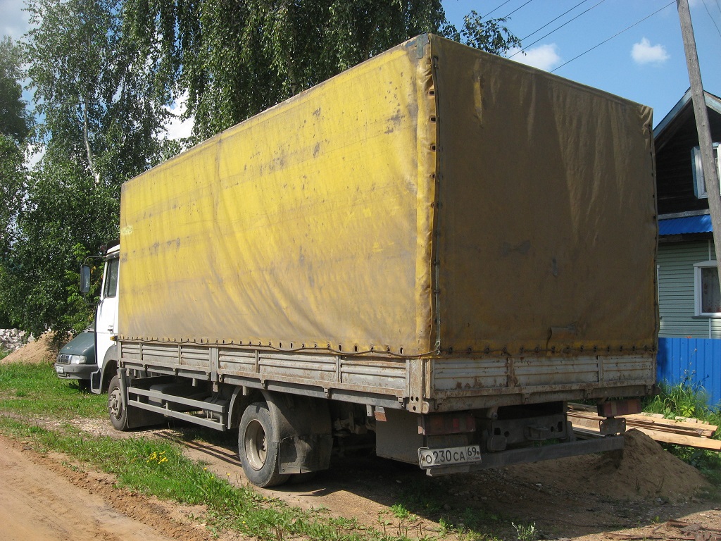 Тверская область, № О 230 СА 69 — МАЗ-437040