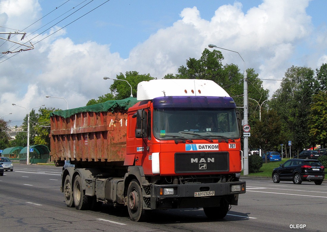 Минск, № 707ДД — MAN F90 (общая модель)
