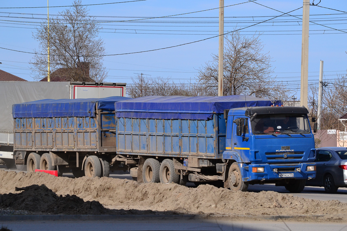 Волгоградская область, № А 914 СН 134 — КамАЗ-65117-N3(78)