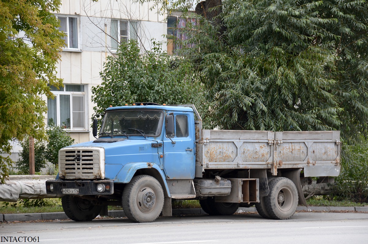 Челябинская область, № У 092 НХ 174 — ЗИЛ-433110