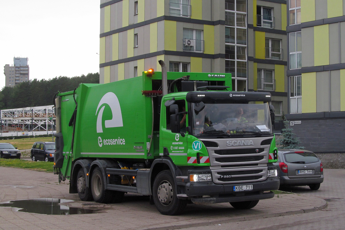Литва, № KBE 711 — Scania ('2011) P280