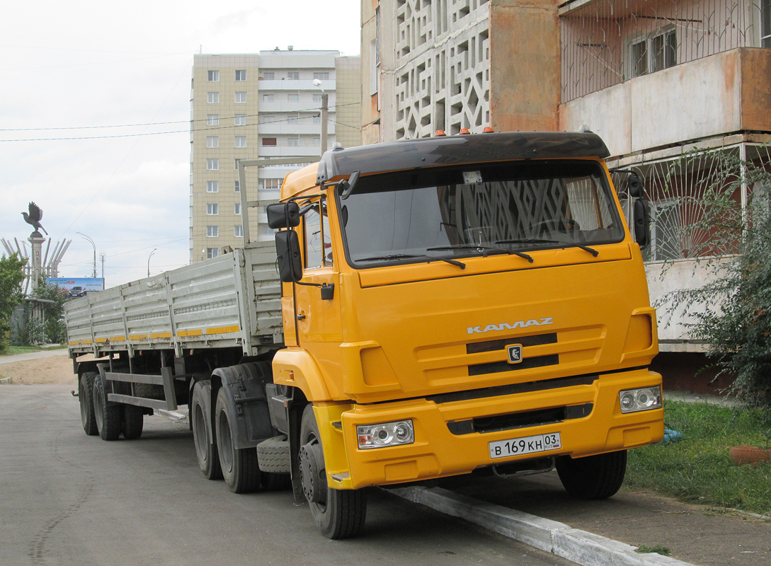 Бурятия, № В 169 КН 03 — КамАЗ-65116-N3(78)