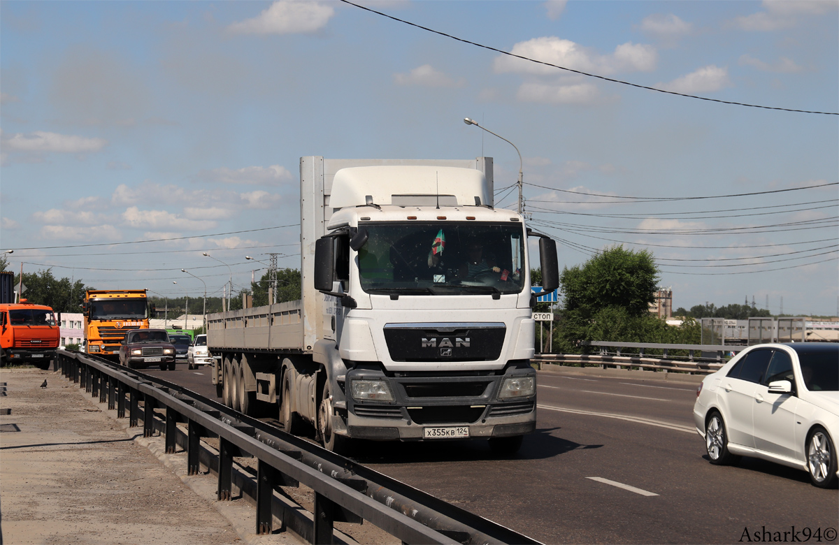 Красноярский край, № Х 355 КВ 124 — MAN TGS 19.400