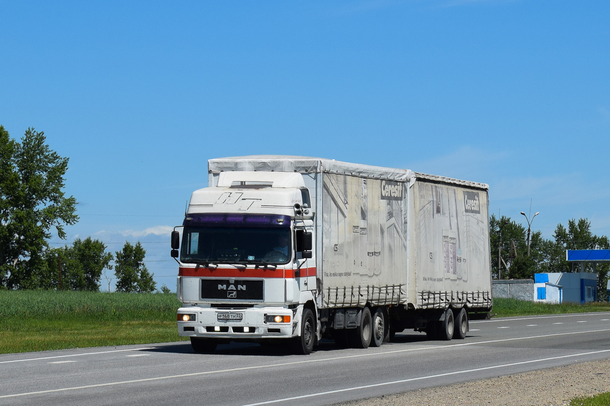 Алтайский край, № Р 613 ТН 22 — MAN F2000 (общая модель)
