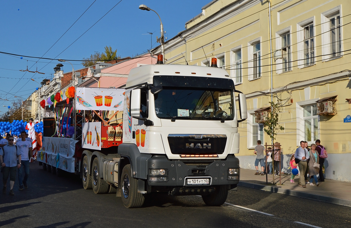 Калужская область, № Н 101 УТ 40 — MAN TGS 33.480