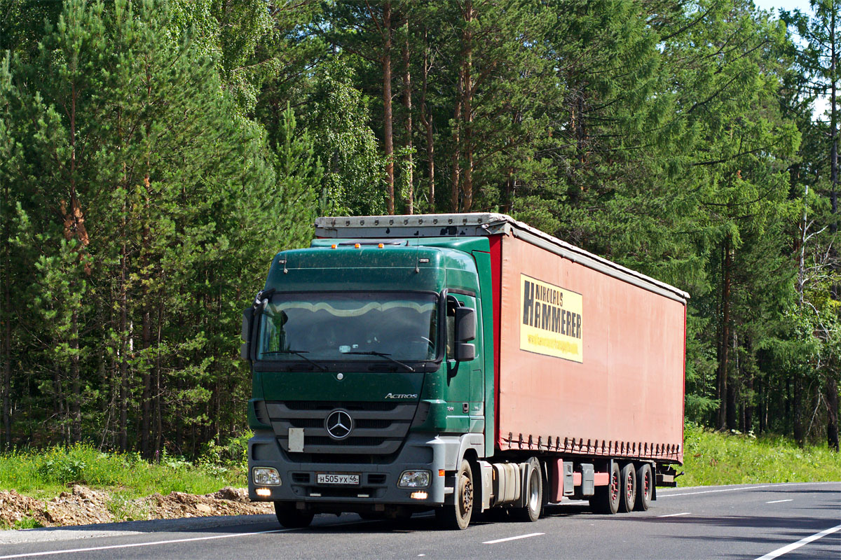 Курская область, № Н 505 УХ 46 — Mercedes-Benz Actros ('2009) 1844