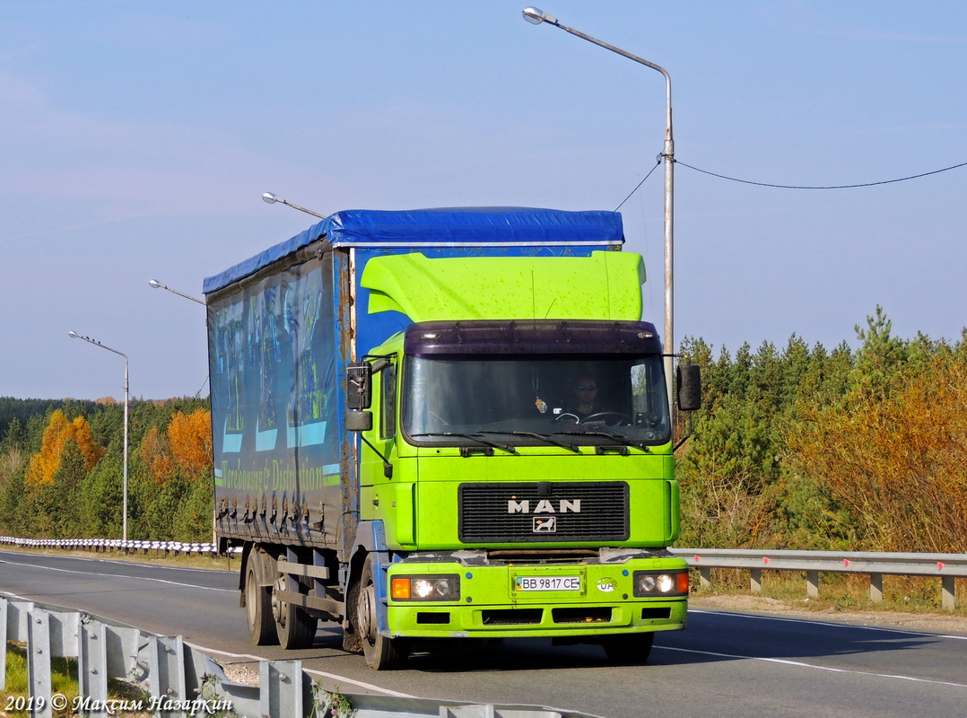 Луганская область, № BB 9817 CE — MAN M2000 (общая модель)