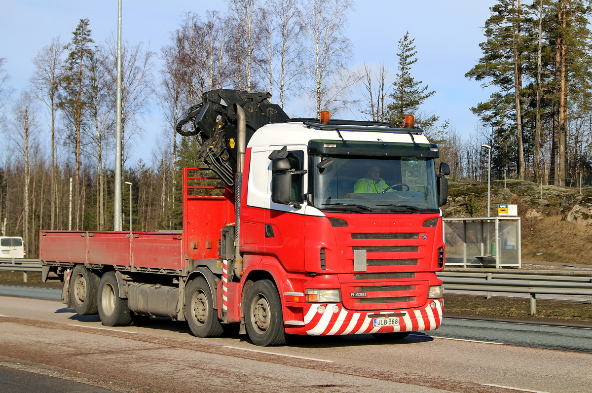 Финляндия, № JLB-388 — Scania ('2004) R420
