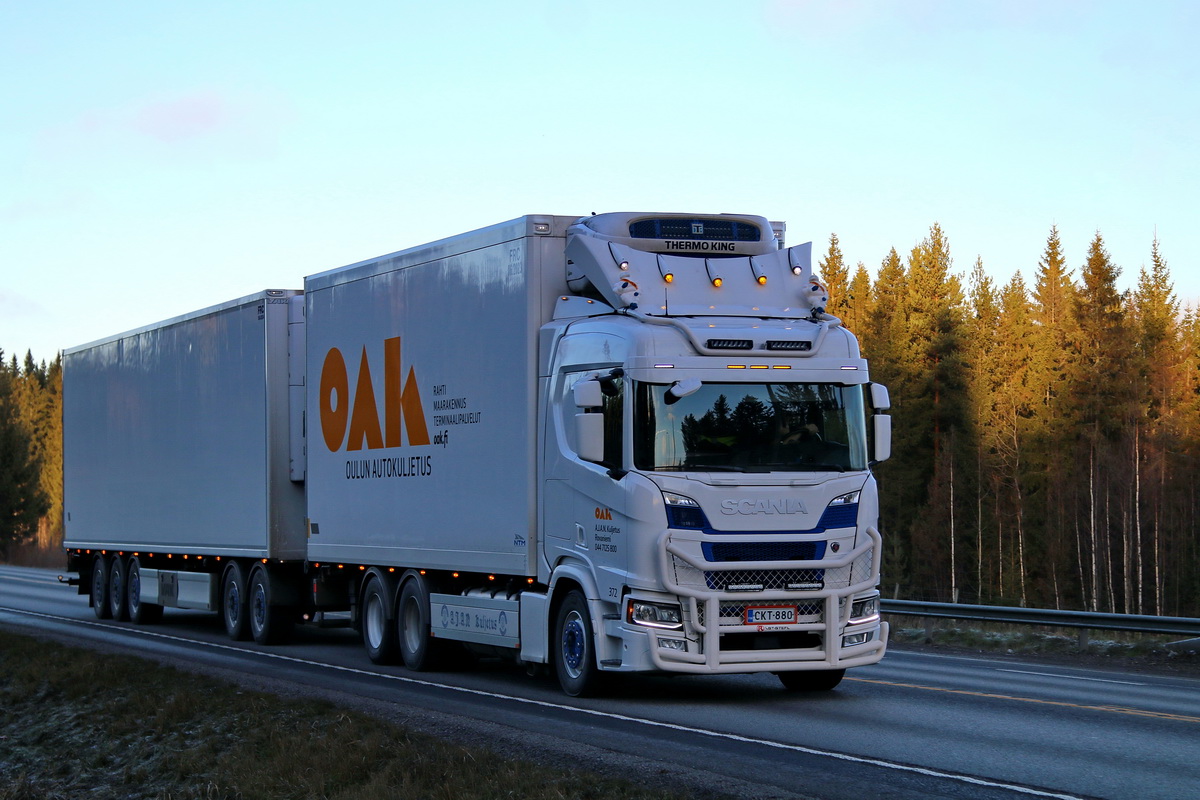 Финляндия, № 372 — Scania ('2016) R-Series (общ. м)