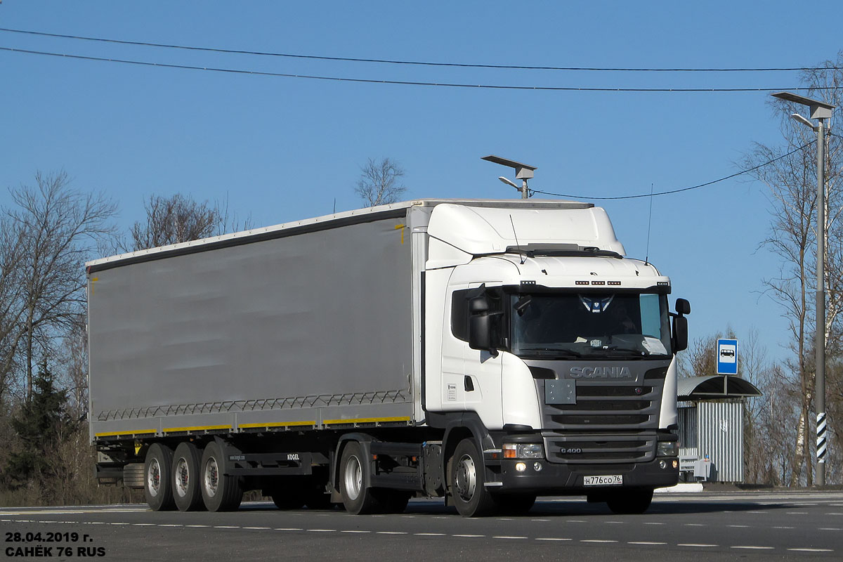 Ярославская область, № Н 776 СО 76 — Scania ('2013) G400