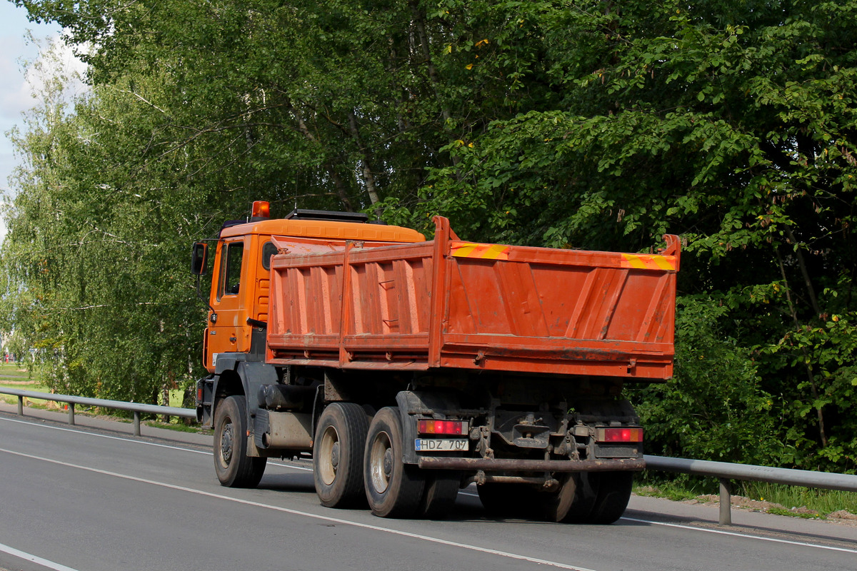 Литва, № HDZ 707 — MAN F2000 27.403