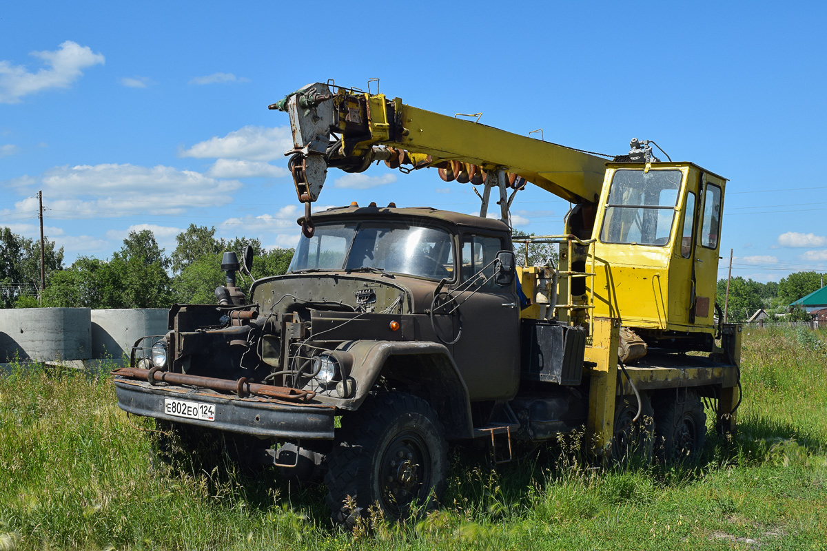 Алтайский край, № Е 802 ЕО 124 — ЗИЛ-131 (общая модель)