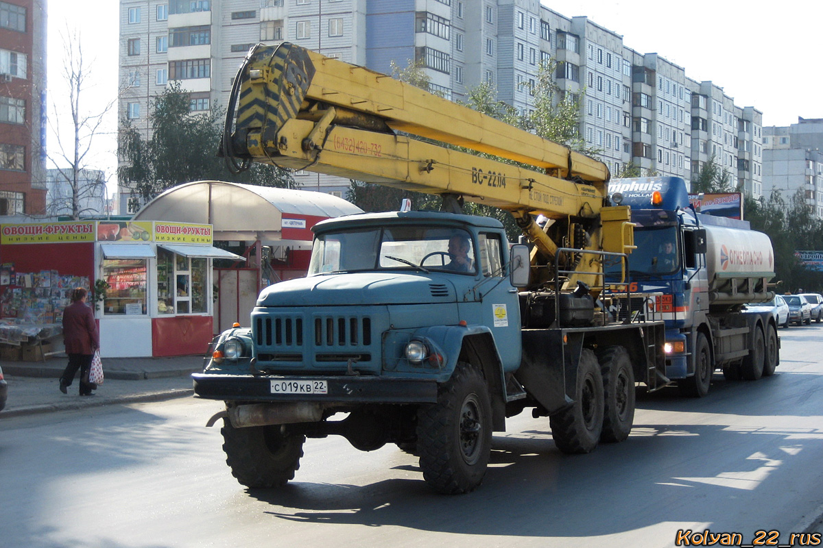 Алтайский край, № С 019 КВ 22 — ЗИЛ-131 (общая модель)