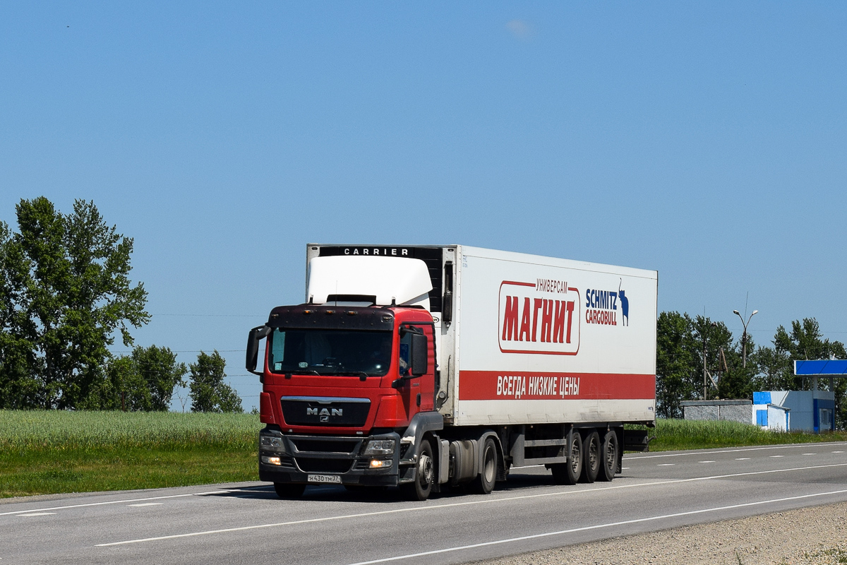 Челябинская область, № Н 430 ТМ 37 — MAN TGS 18.360