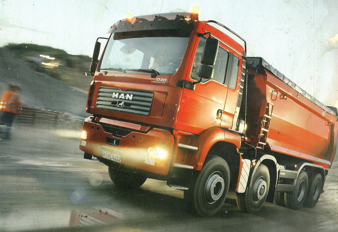 Германия, № M-YE 4222 — MAN TGA (общая модель)