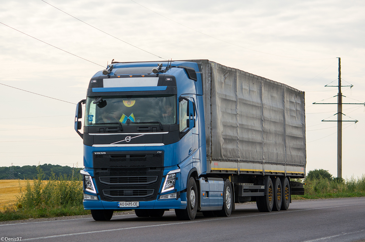 Закарпатская область, № АО 0495 СЕ — Volvo ('2012) FH.500