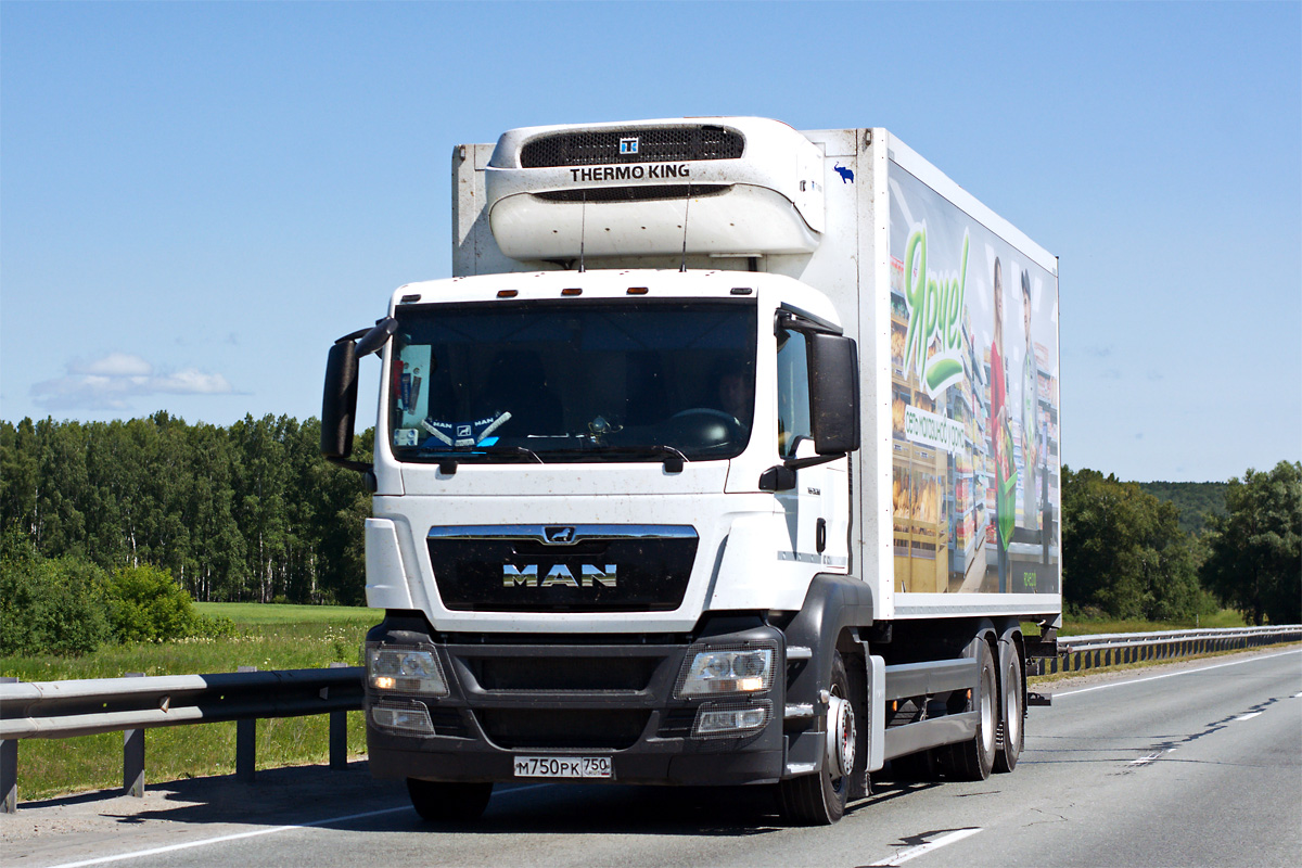 Новосибирская область, № М 750 РК 750 — MAN TGS 28.360