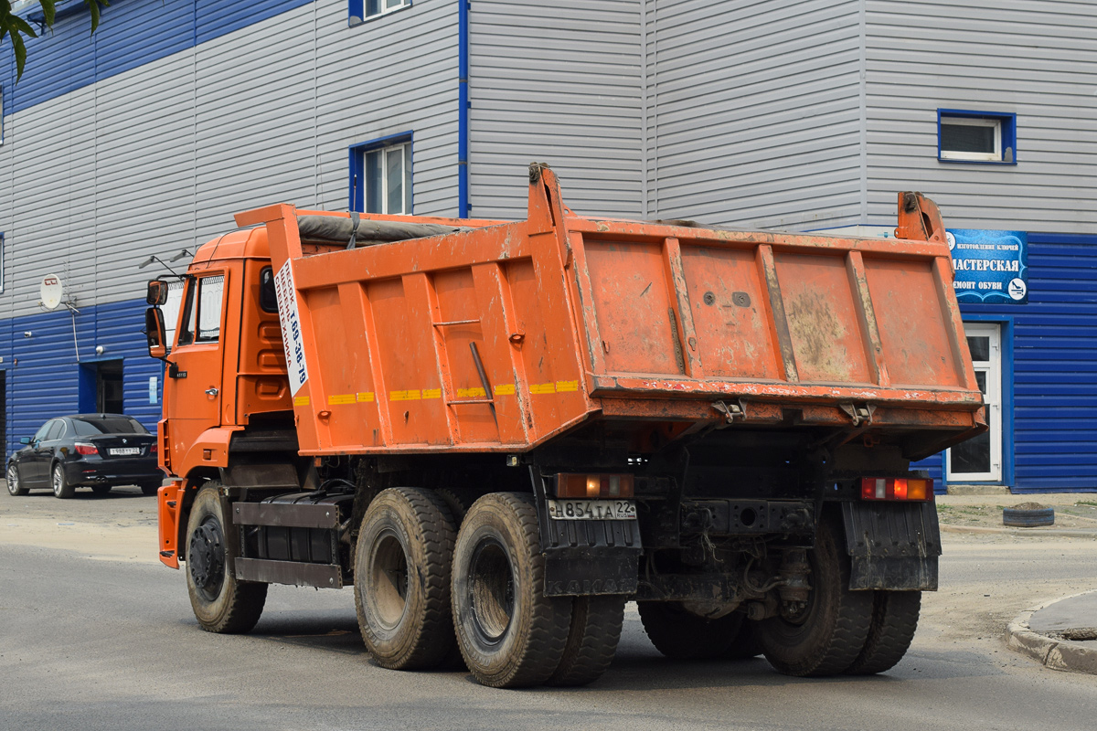 Алтайский край, № Н 854 ТА 22 — КамАЗ-65115-N3(78)