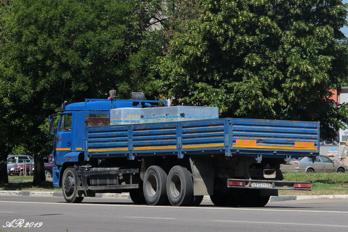 Тамбовская область, № Н 912 ТР 68 — КамАЗ-65117-A4(23)