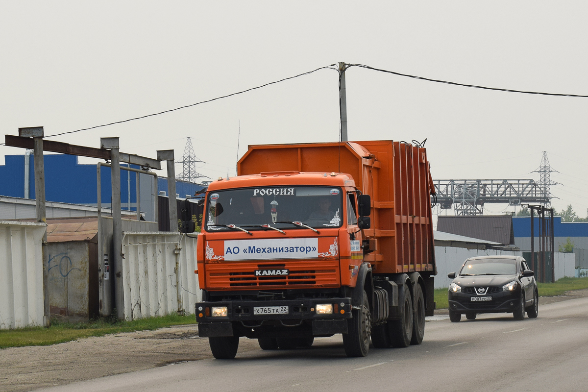 Алтайский край, № Х 765 ТА 22 — КамАЗ-65115-62