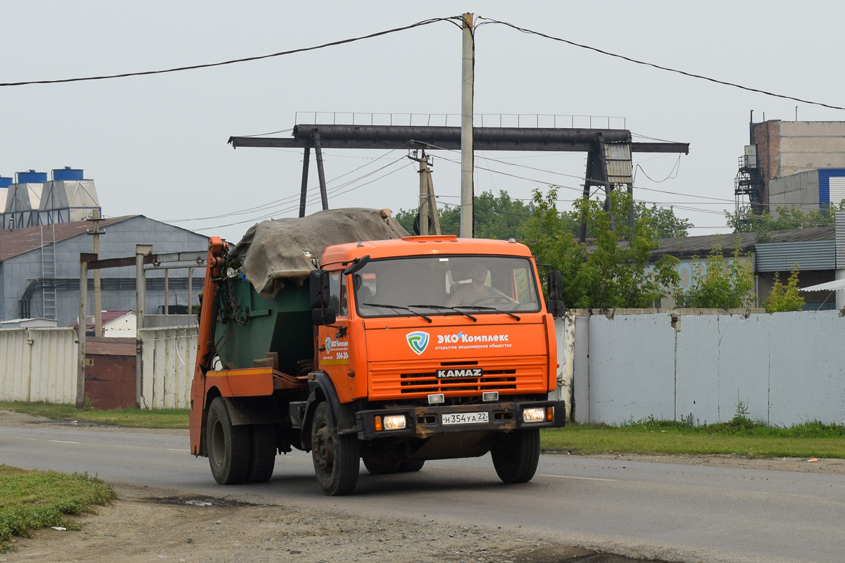Алтайский край, № Н 354 УА 22 — КамАЗ-43253-A3(96)