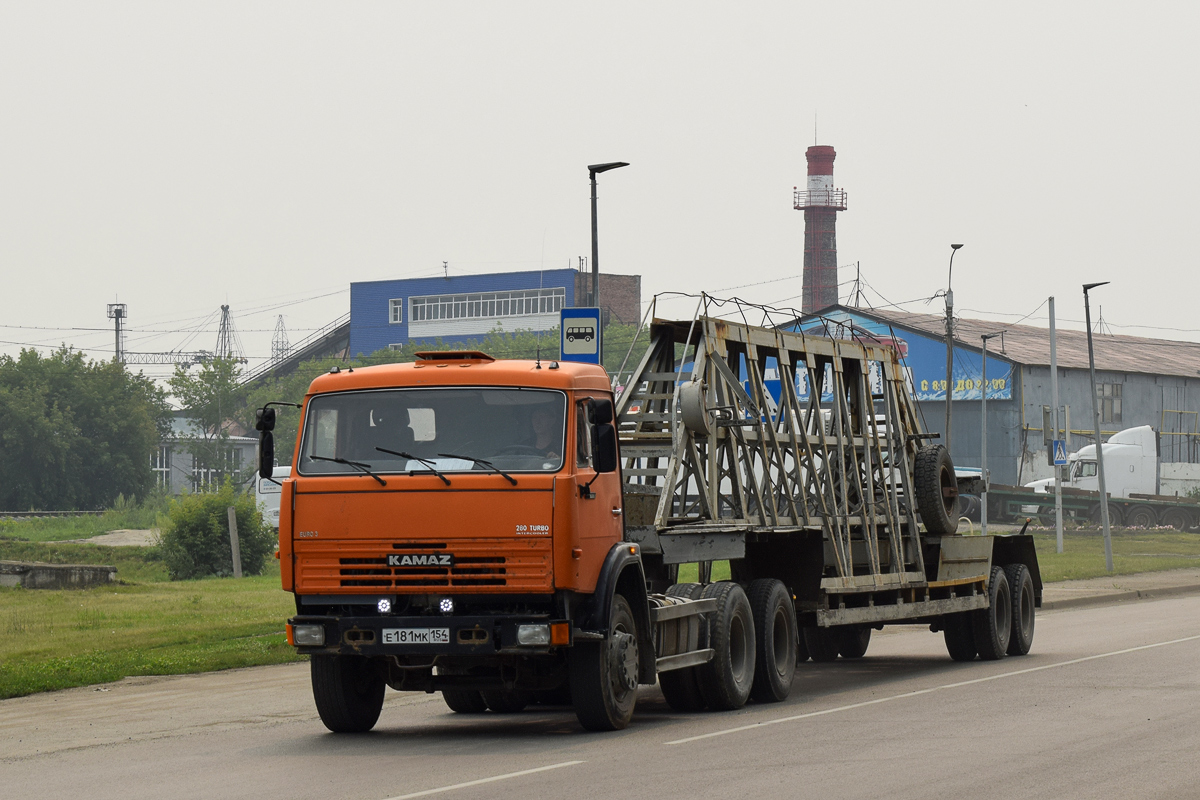 Новосибирская область, № Е 181 МК 154 — КамАЗ-65115-D3(97)