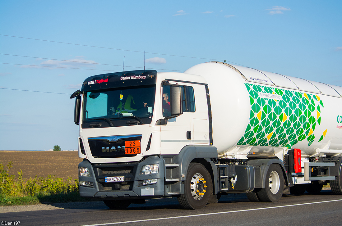 Киев, № АА 4076 ХН — MAN TGS Euro 6 (Общая модель)