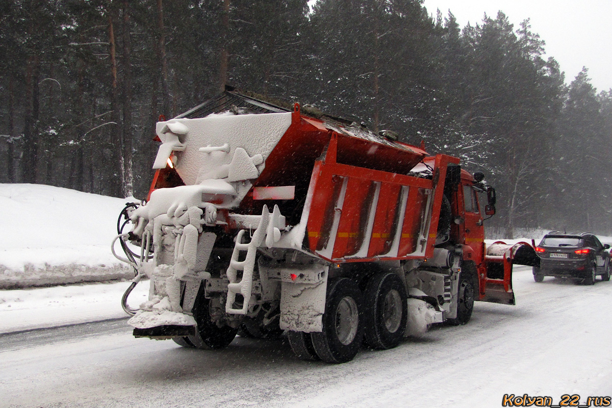 Алтайский край, № К 714 ХН 22 — КамАЗ-65115-L4(19)