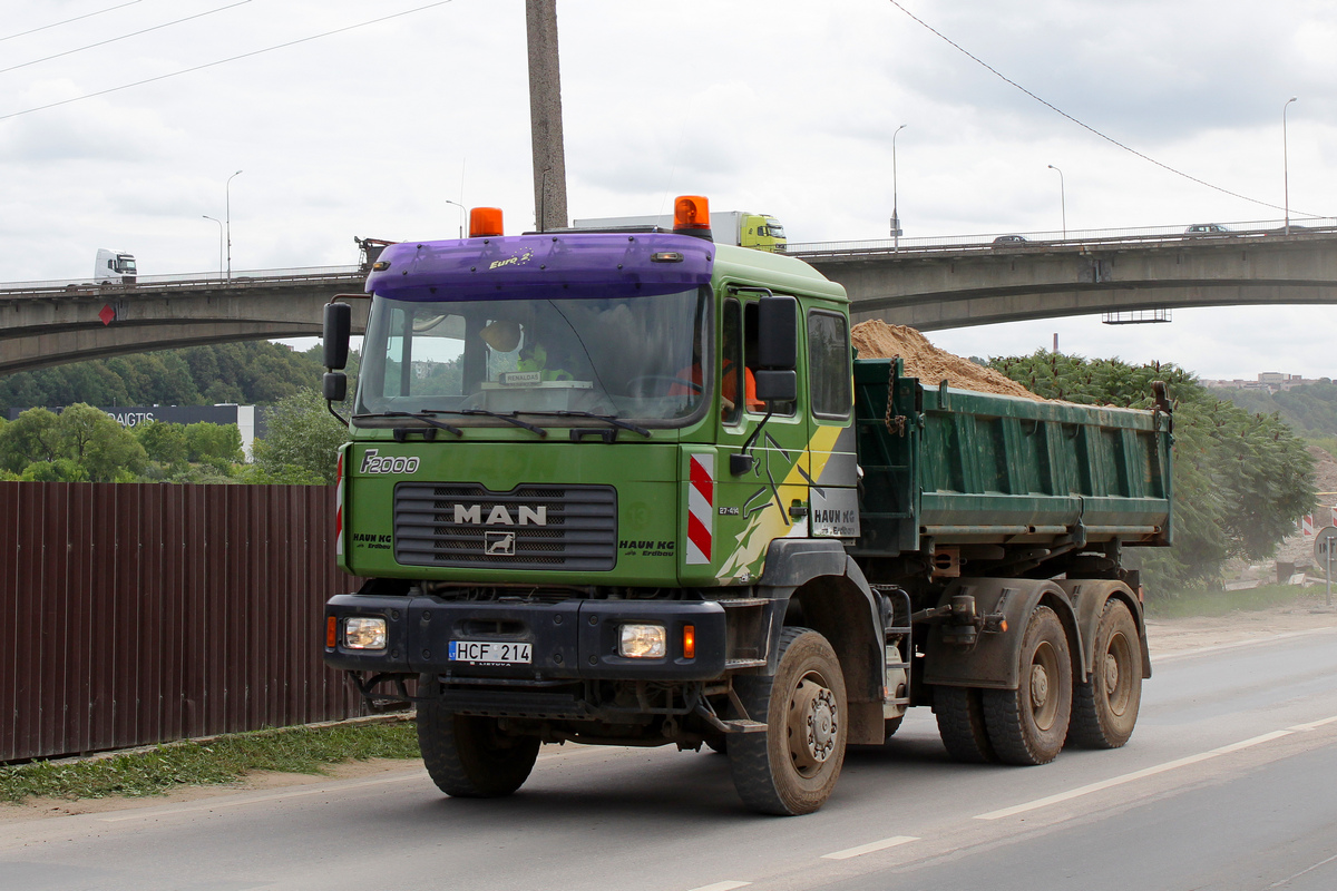 Литва, № HCF 214 — MAN F2000 27.414