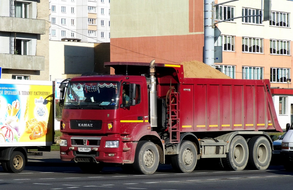 Минск, № АС 1489-7 — КамАЗ-65801-T5(68)