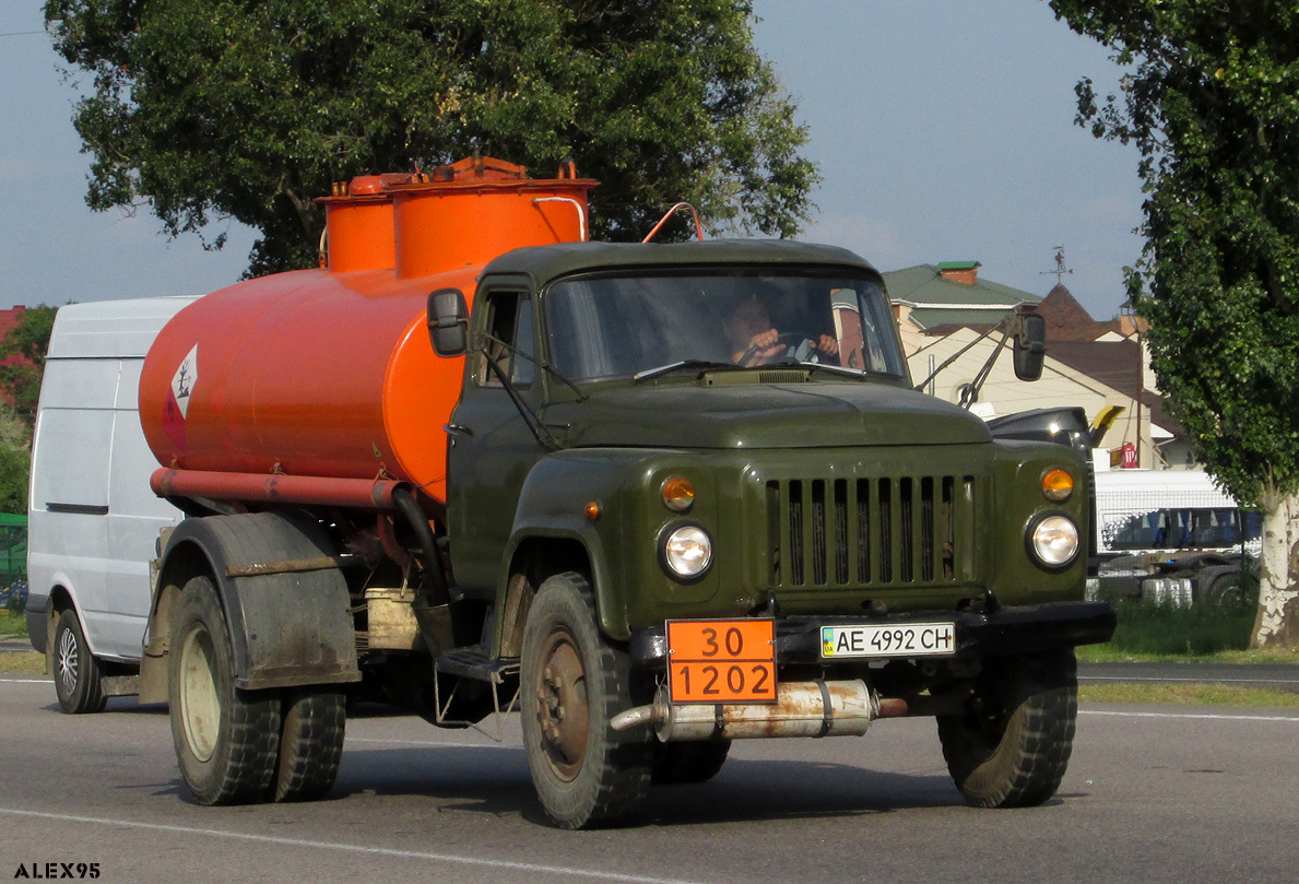 Днепропетровская область, № АЕ 4992 СН — ГАЗ-53-12