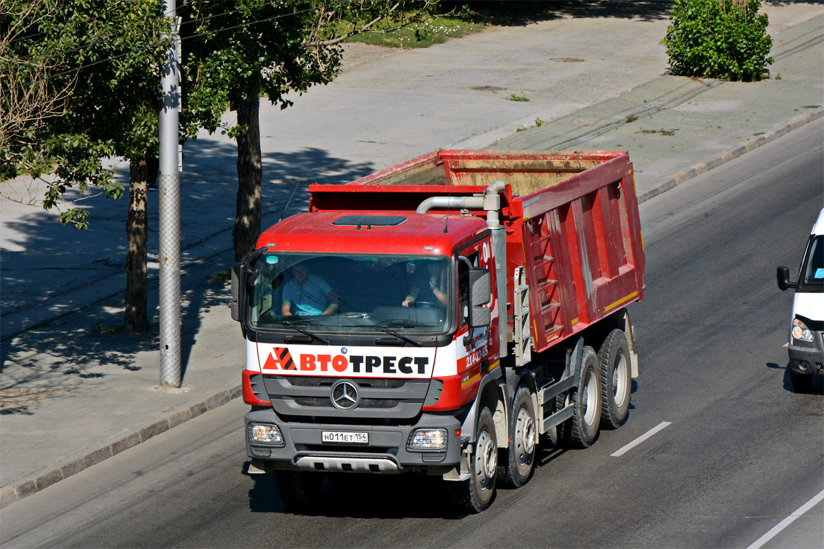 Новосибирская область, № 011 — Mercedes-Benz Actros '09 4141 [Z9M]