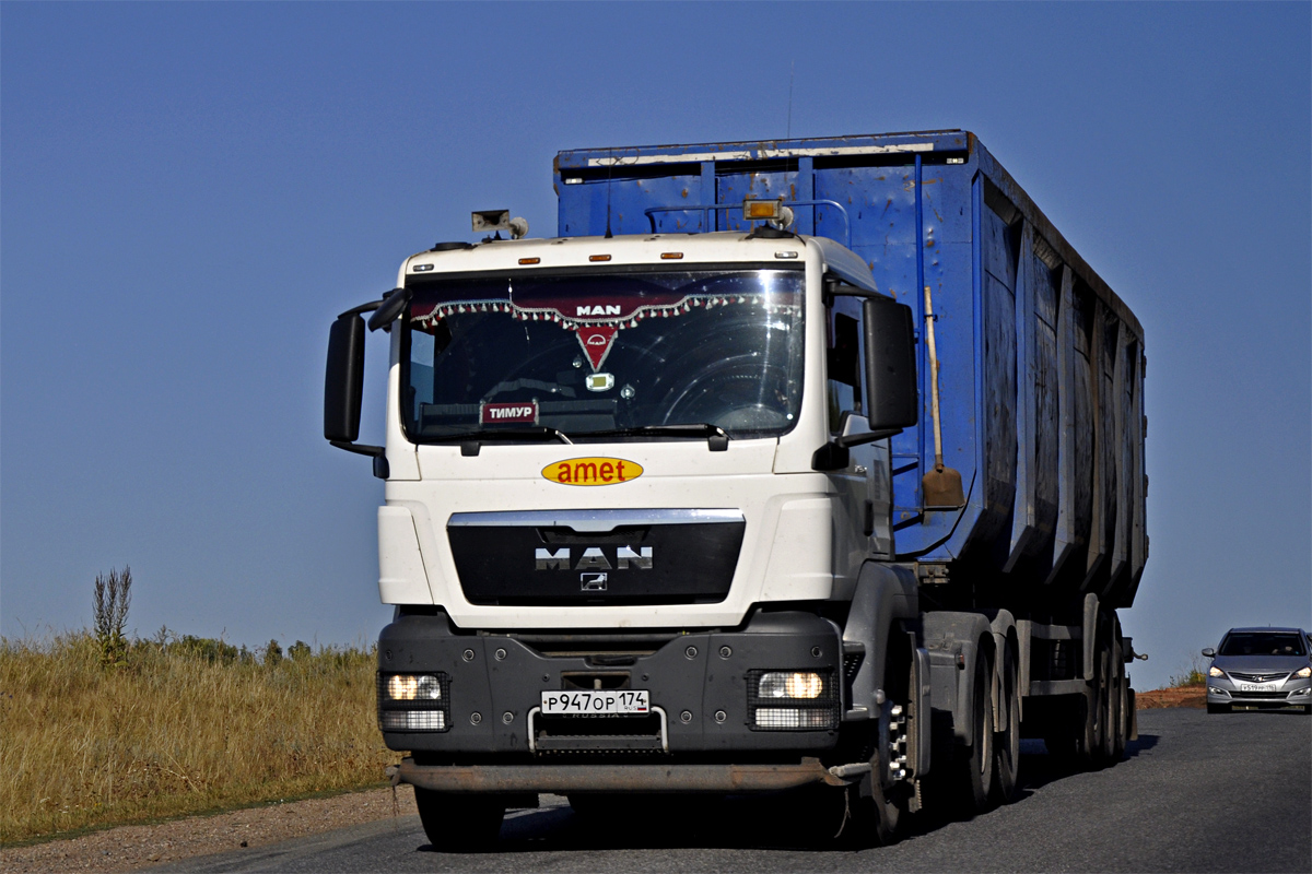 Челябинская область, № Р 947 ОР 174 — MAN TGS 33.440