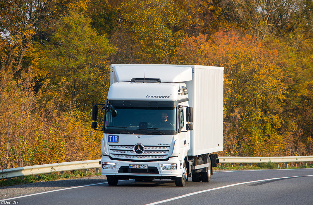 Закарпатская область, № АО 5157 СН — Mercedes-Benz Atego 818