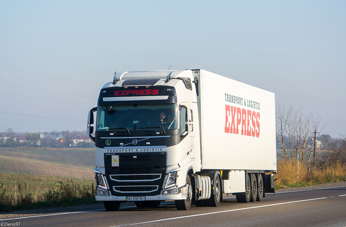 Закарпатская область, № АО 0761 ВІ — Volvo ('2012) FH.460