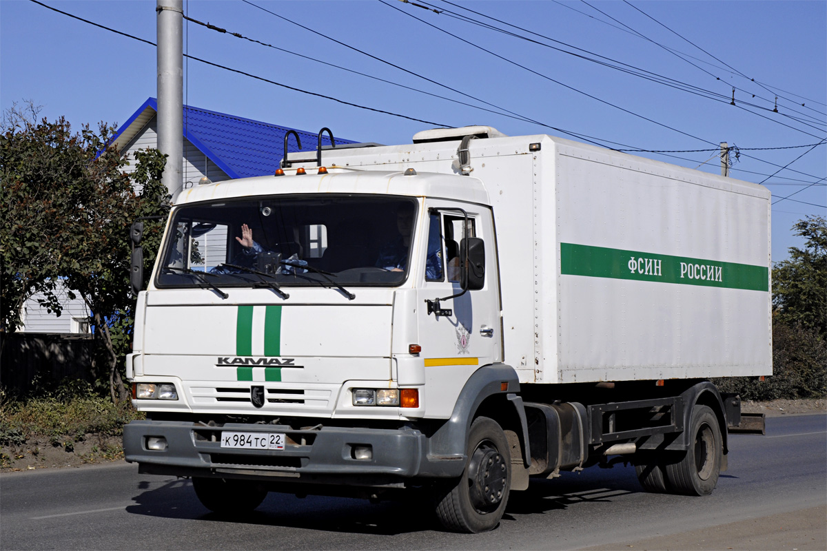 Алтайский край, № К 984 ТС 22 — КамАЗ-4308-H3(99)