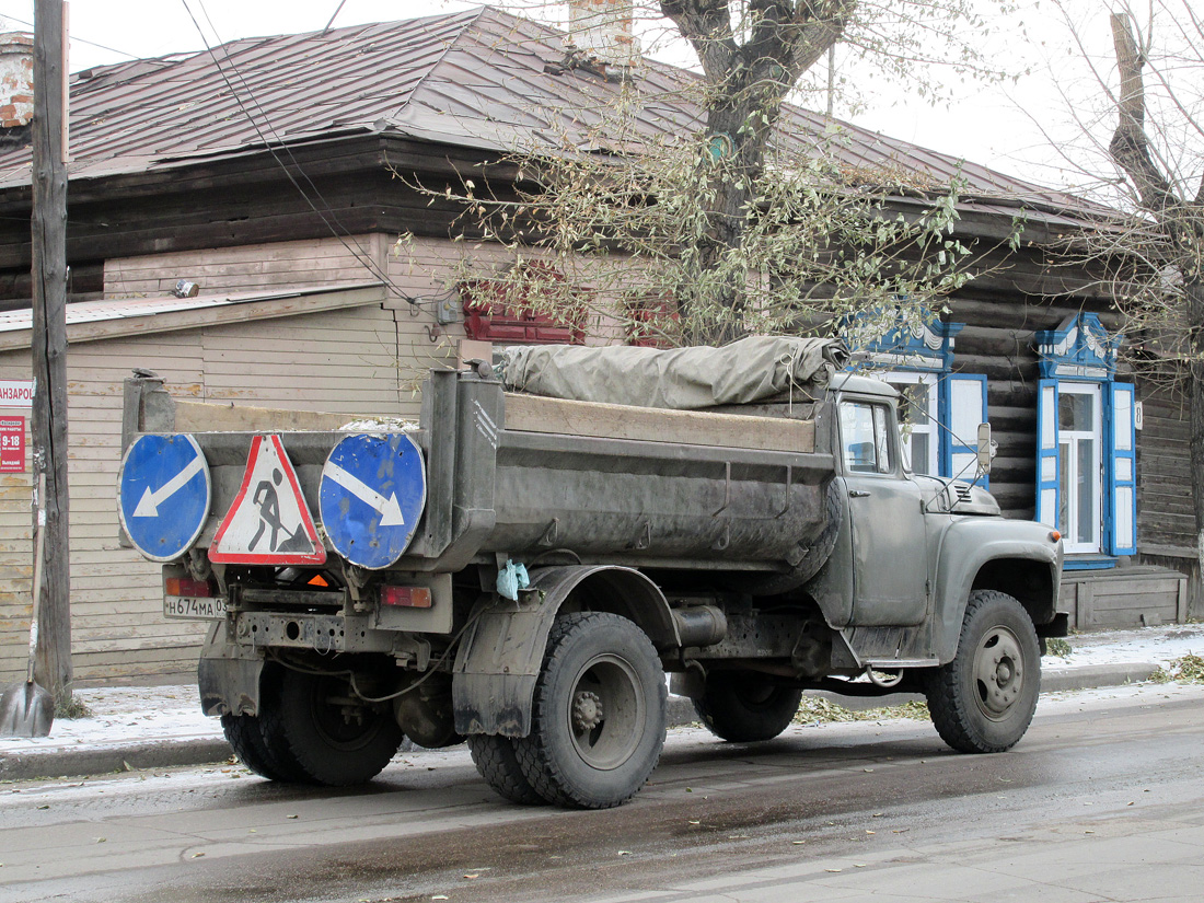Бурятия, № Н 674 МА 03 — ЗИЛ-130Б2