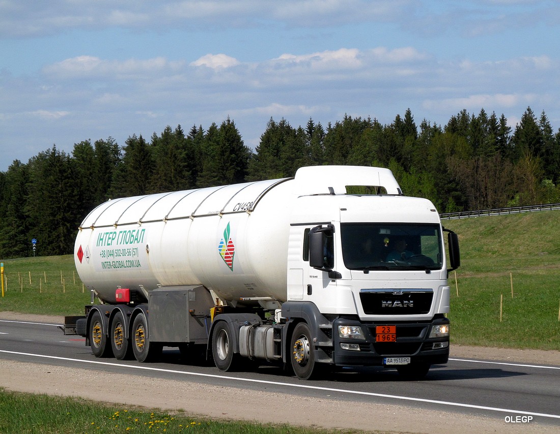 Киев, № AA 9513 PC — MAN TGS 19.440