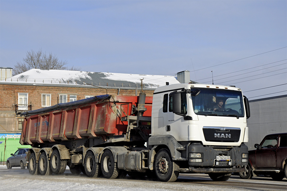 Алтайский край, № К 762 ХЕ 22 — MAN TGS 33.440