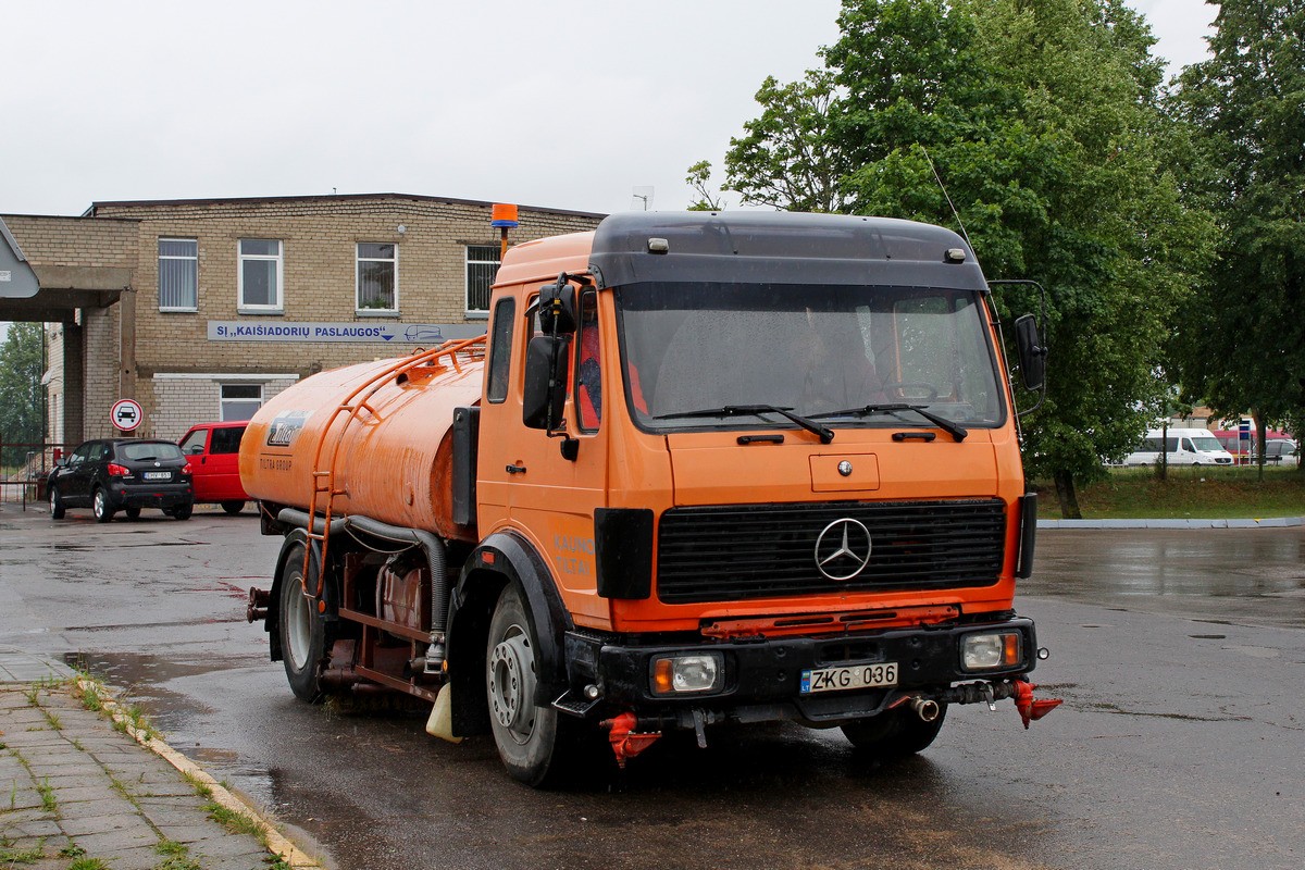 Литва, № ZKG 036 — Mercedes-Benz NG 1622