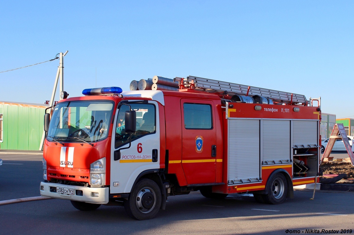 Ростовская область, № О 382 СН 161 — Isuzu NPR75 [Z7X]