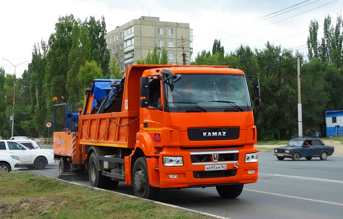 Саратовская область, № А 695 ХМ 164 — КамАЗ-5325-G5(69)
