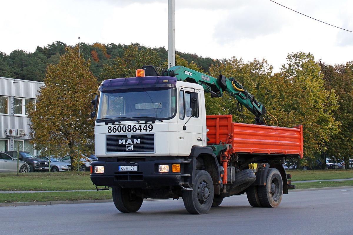 Литва, № KCH 571 — MAN F90 19.xxx (общая)