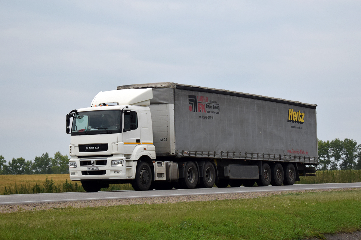 Алтайский край, № У 448 ХА 22 — КамАЗ-65206-T5(68)
